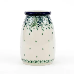 Wazon ceramiczny 196 h-12,5cm <br> 2206X Zielone paprocie